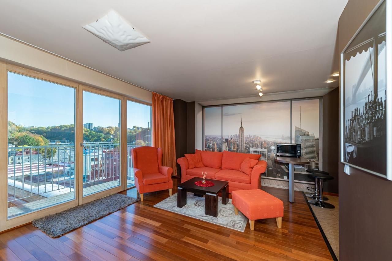 Panoramic City Centre Apartment By Polo Apartments Каунас Экстерьер фото
