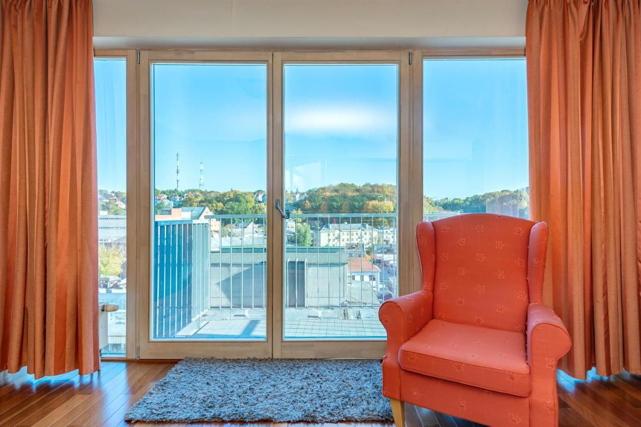 Panoramic City Centre Apartment By Polo Apartments Каунас Экстерьер фото