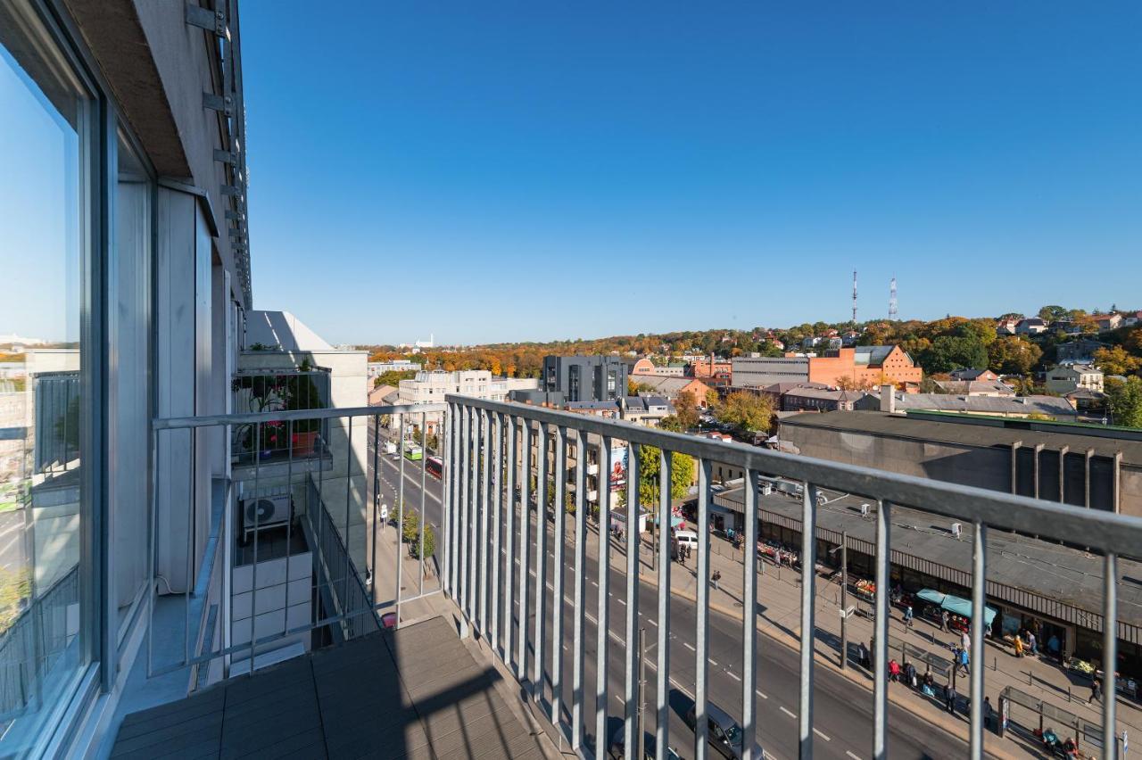 Panoramic City Centre Apartment By Polo Apartments Каунас Экстерьер фото