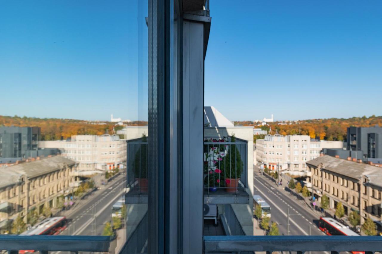 Panoramic City Centre Apartment By Polo Apartments Каунас Экстерьер фото