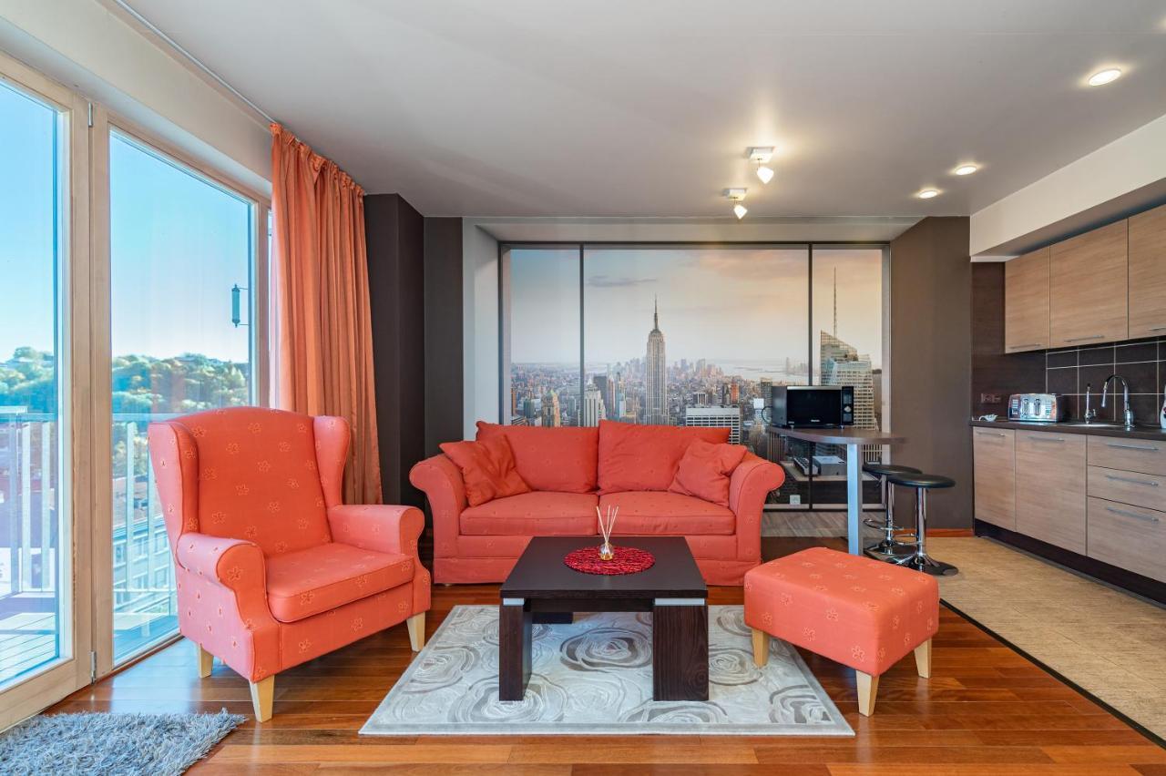 Panoramic City Centre Apartment By Polo Apartments Каунас Экстерьер фото