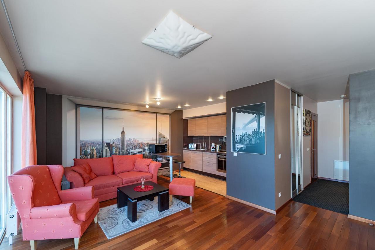 Panoramic City Centre Apartment By Polo Apartments Каунас Экстерьер фото