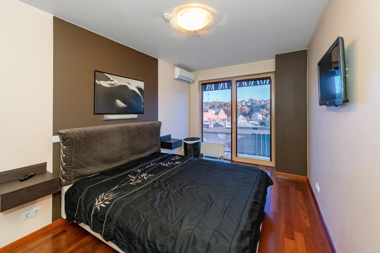 Panoramic City Centre Apartment By Polo Apartments Каунас Экстерьер фото